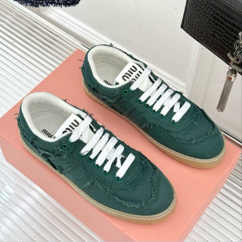 MiuMiu Canvas Shoes