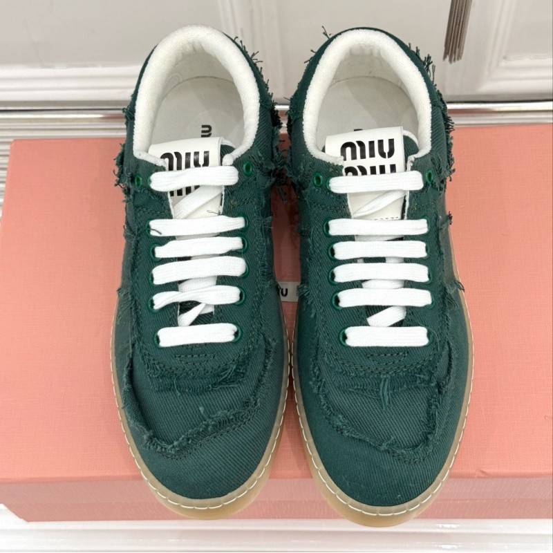 MiuMiu Canvas Shoes