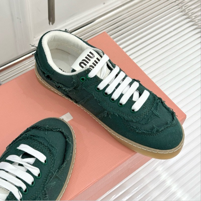 MiuMiu Canvas Shoes