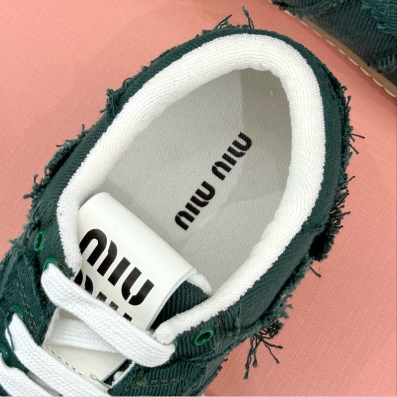 MiuMiu Canvas Shoes