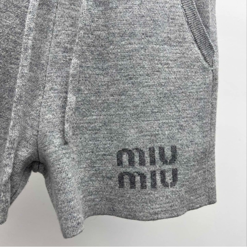 MiuMiu Cashmere Shorts