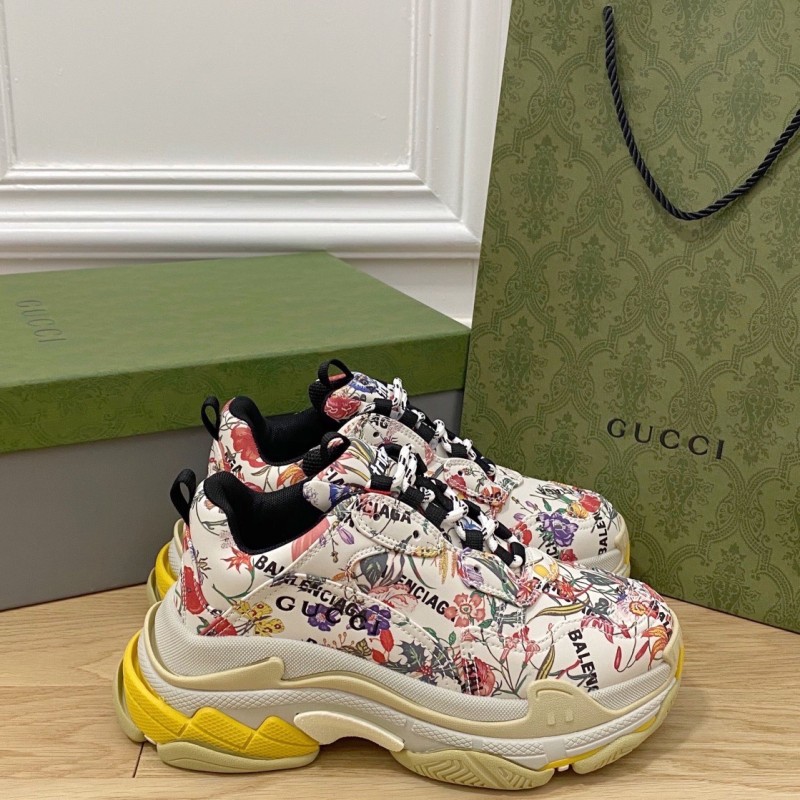 Balenciaga X Gucci Unisex Shoes