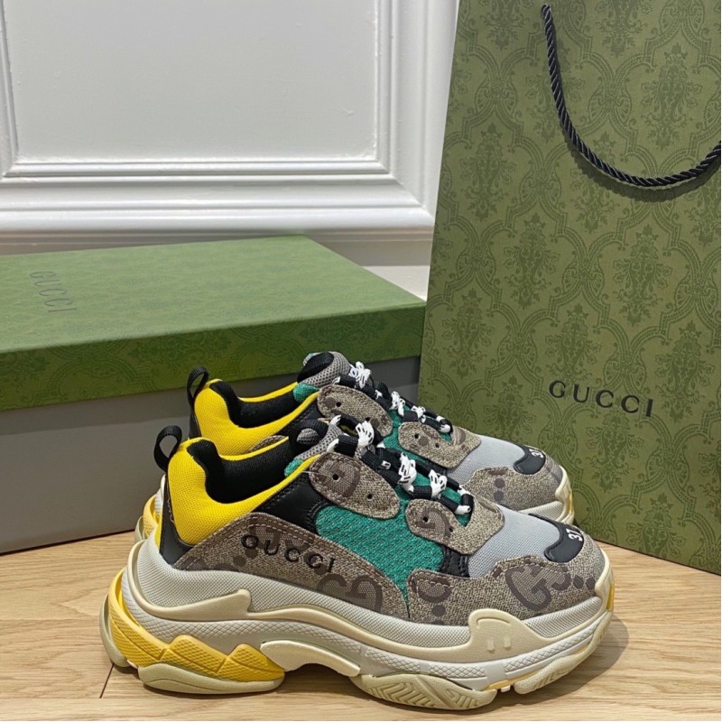 Balenciaga x Gucci Unisex Shoes