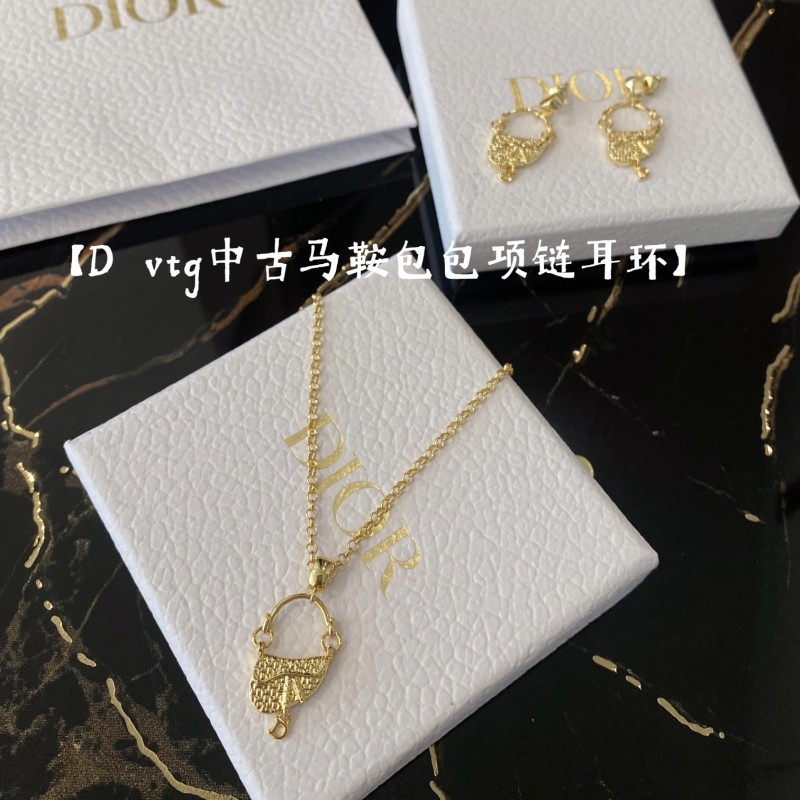 Dior Necklace / Earrings 