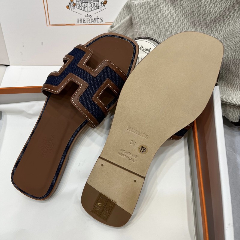 Hermes Oran Sandals