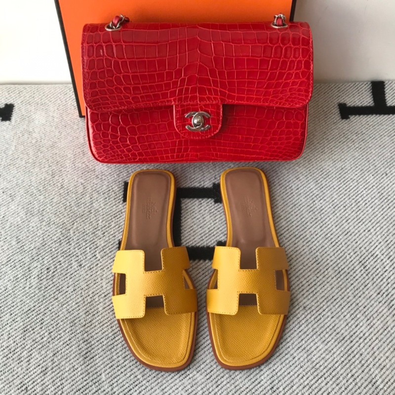 Hermes Oran Sandals