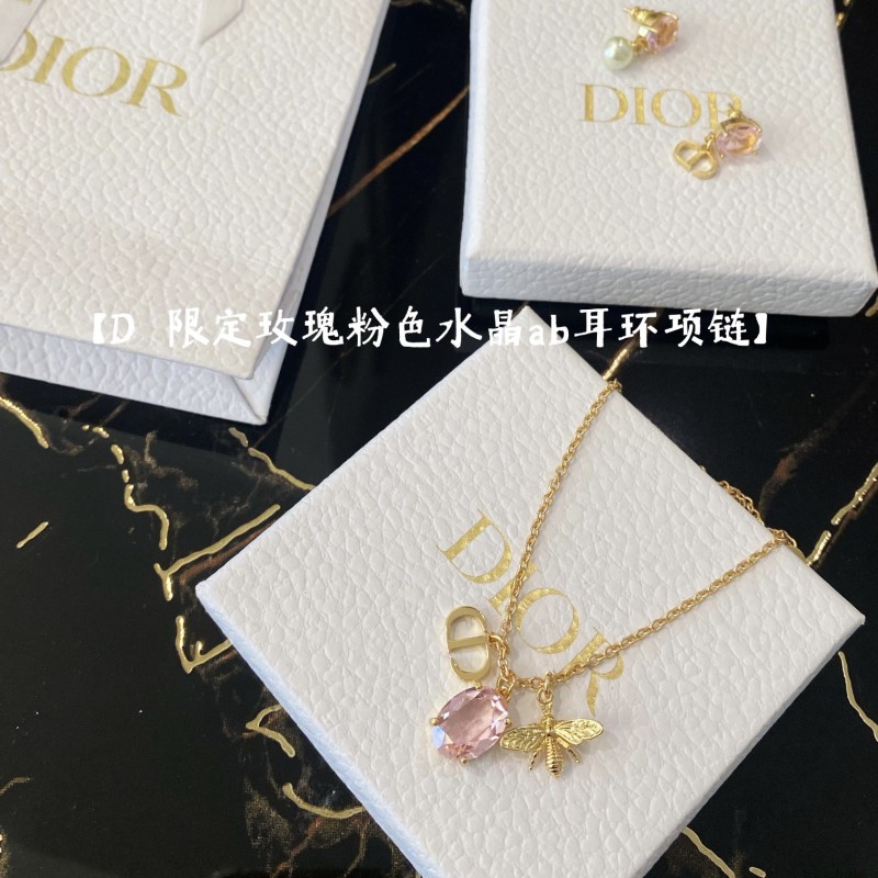 Dior Earrings / Necklace 