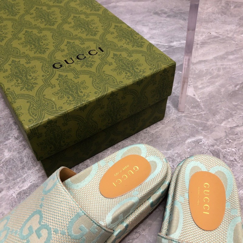 Gucci Shoes厚底拖鞋