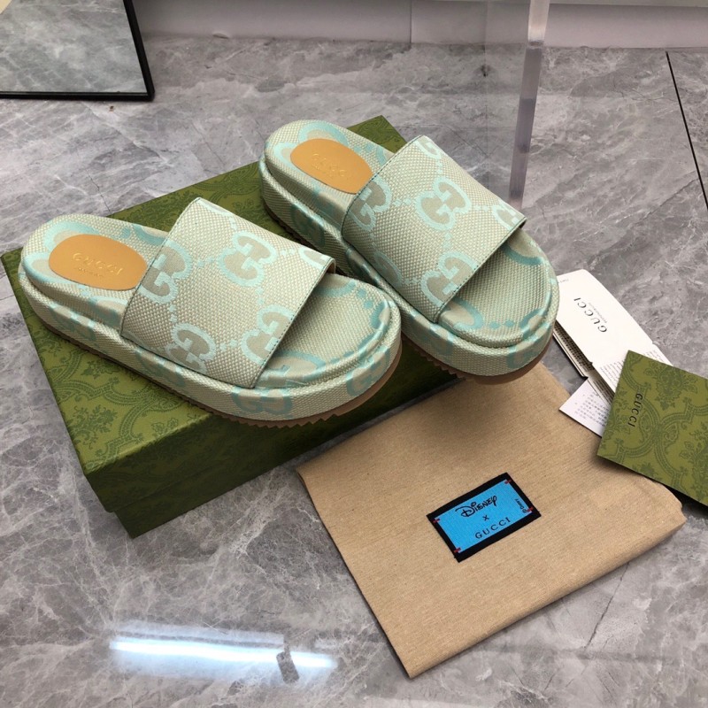 Gucci Shoes厚底拖鞋