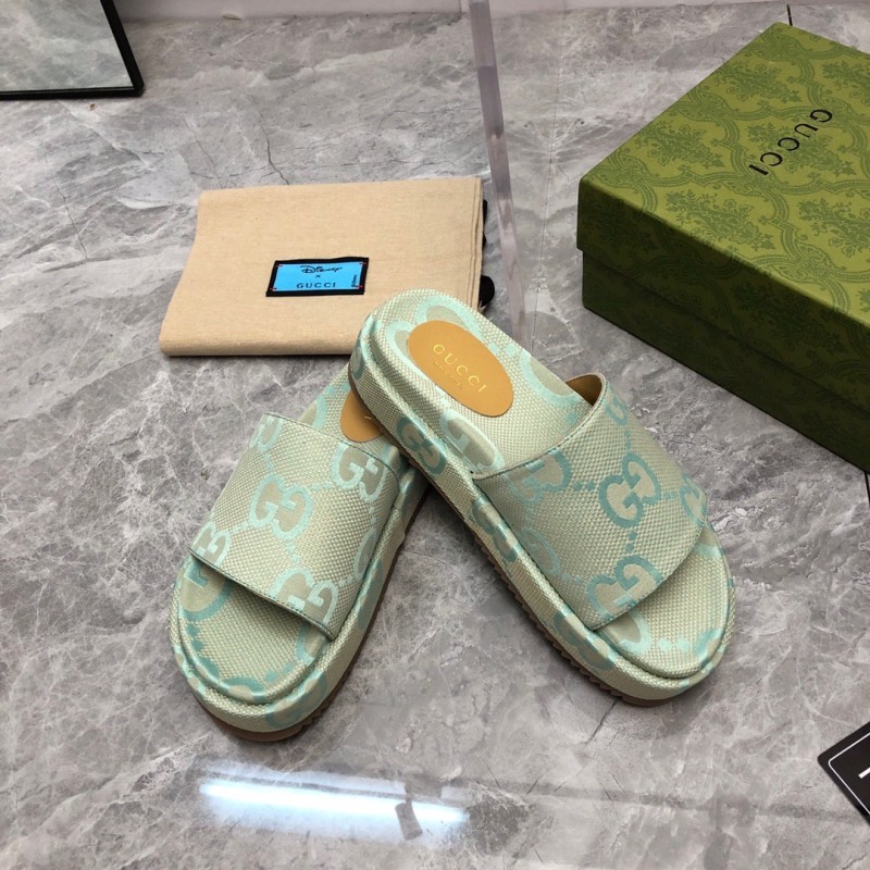 Gucci Shoes厚底拖鞋