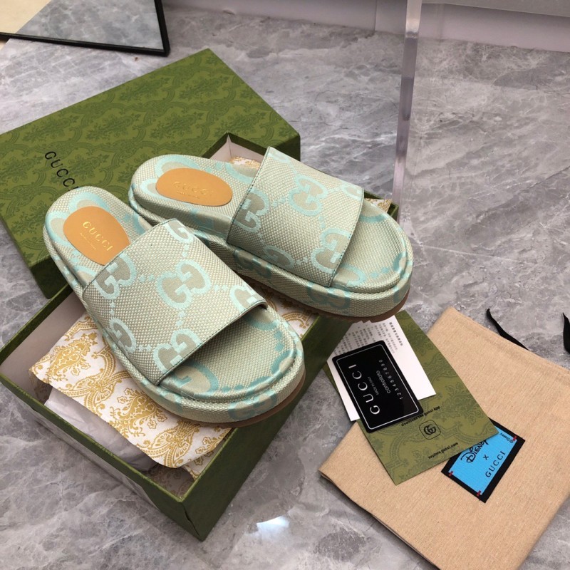 Gucci Shoes厚底拖鞋