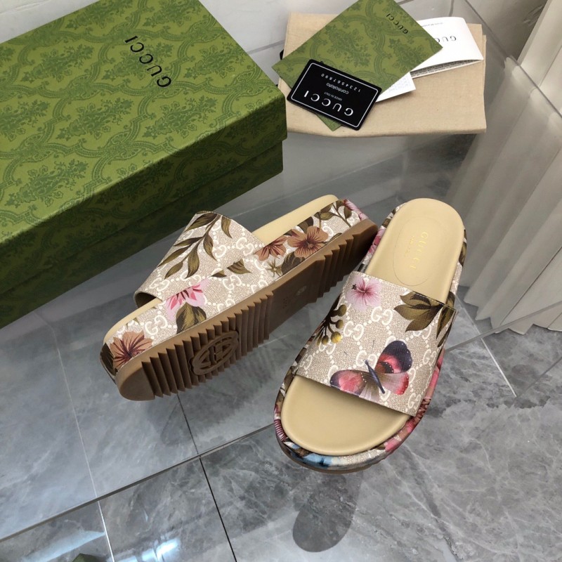 Gucci Shoes厚底拖鞋