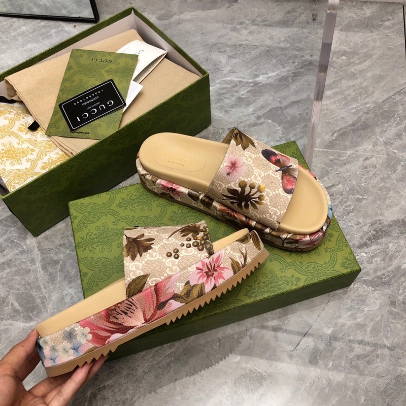 Gucci Shoes厚底拖鞋