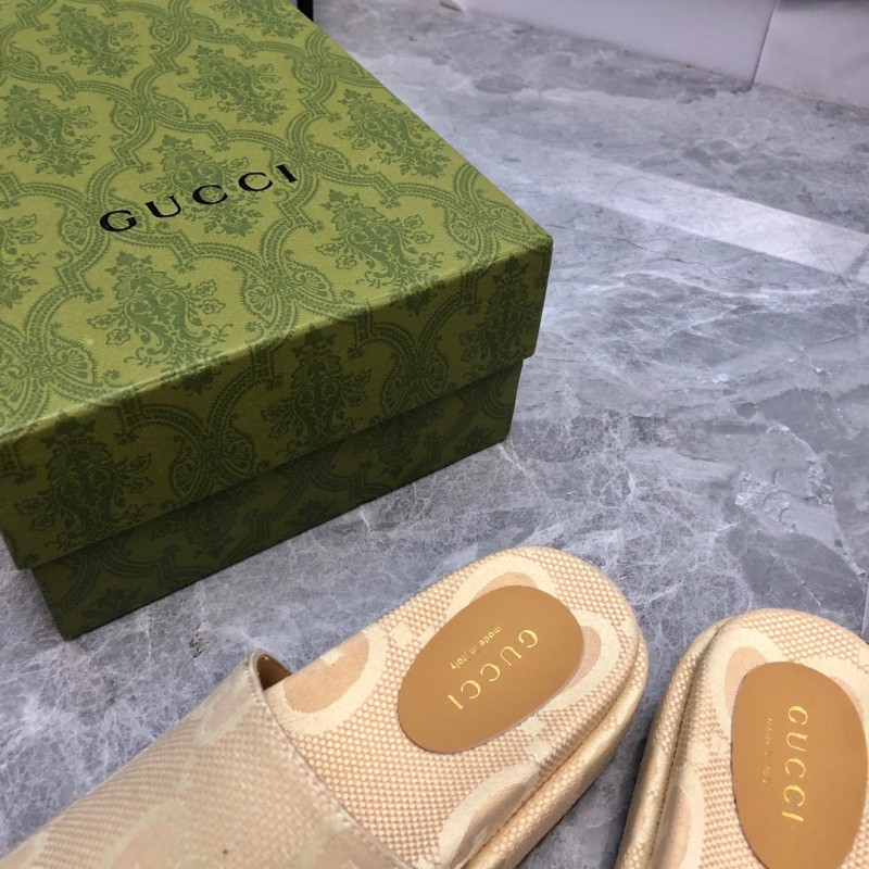 Gucci Shoes厚底拖鞋