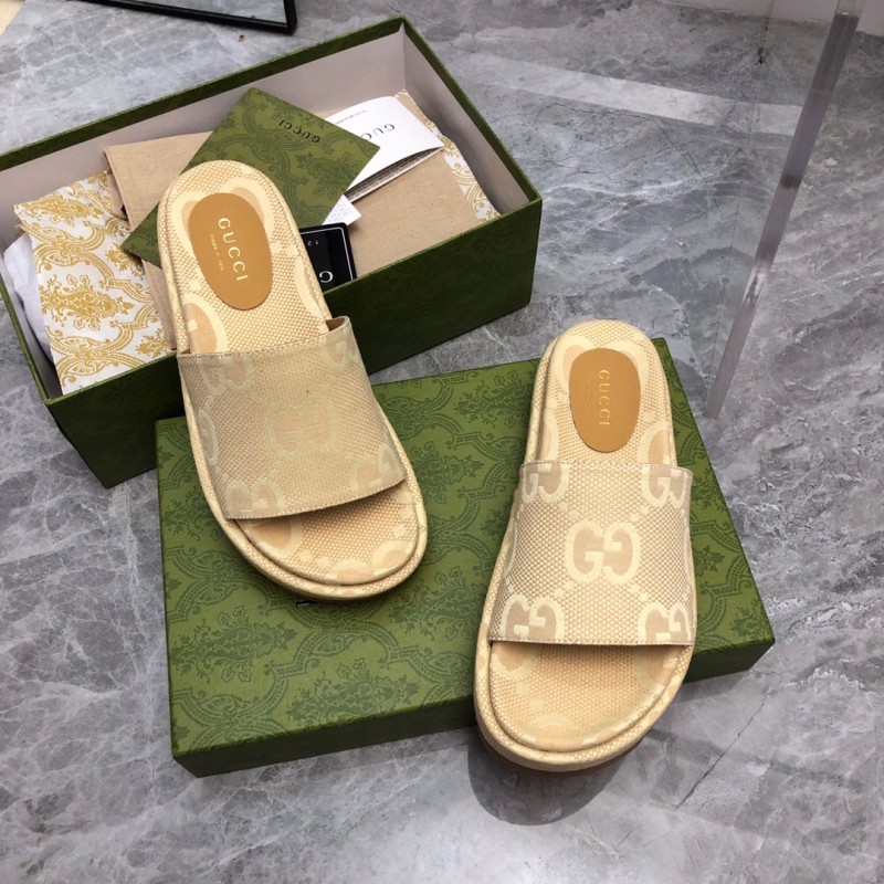 Gucci Shoes厚底拖鞋