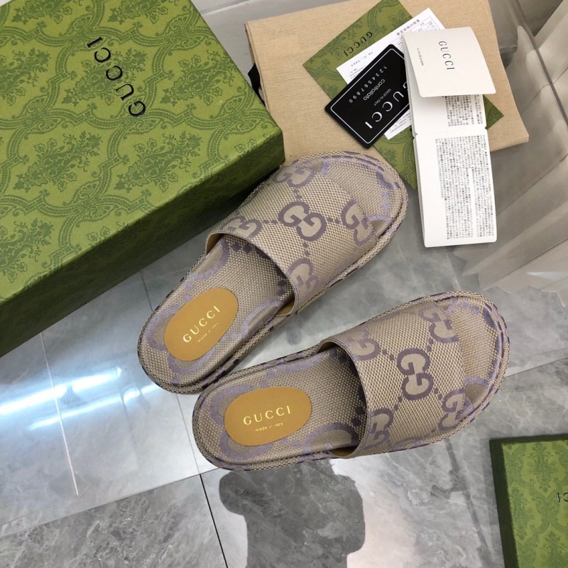 Gucci Shoes厚底拖鞋