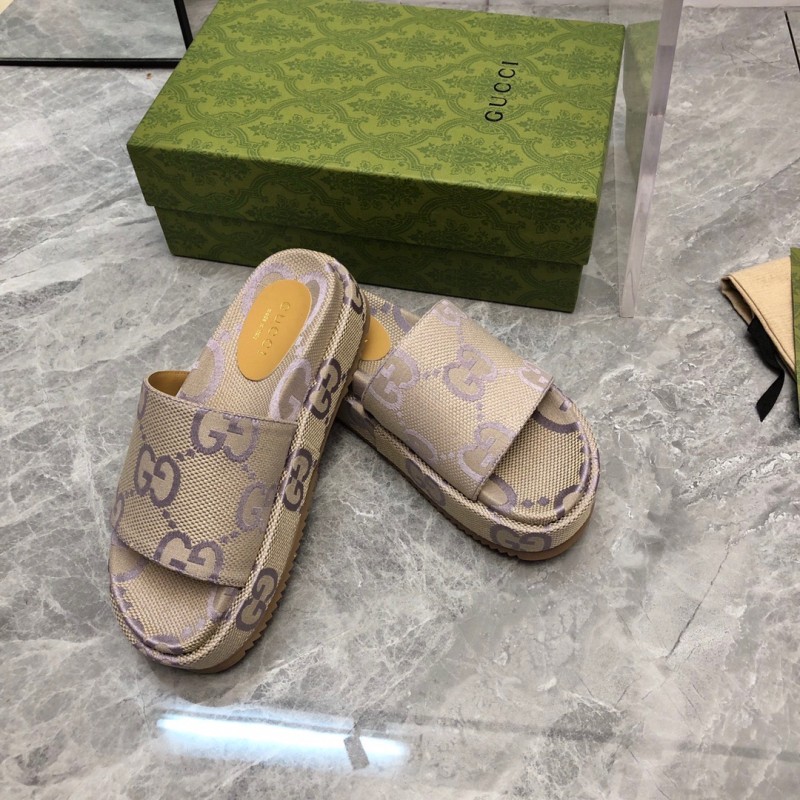 Gucci Shoes厚底拖鞋