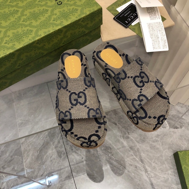 Gucci Shoes厚底拖鞋