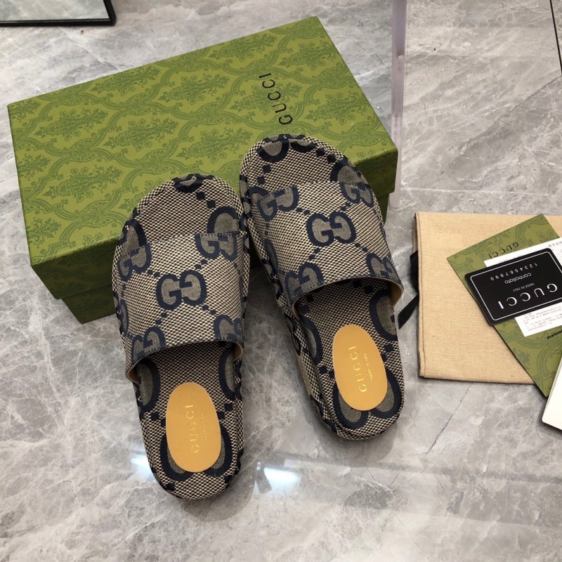 Gucci Shoes厚底拖鞋