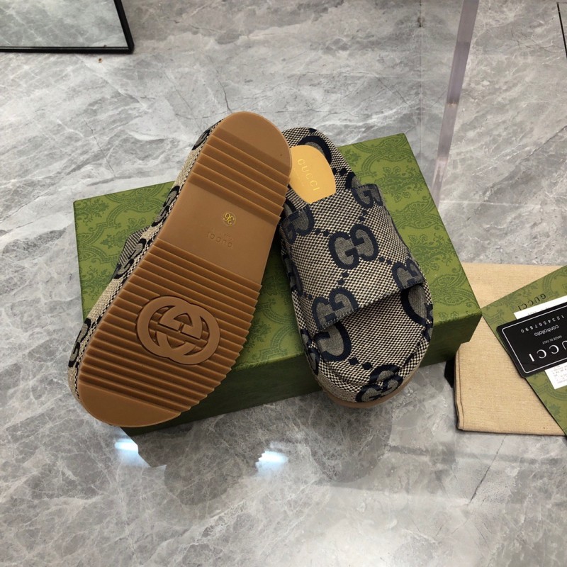 Gucci Shoes厚底拖鞋