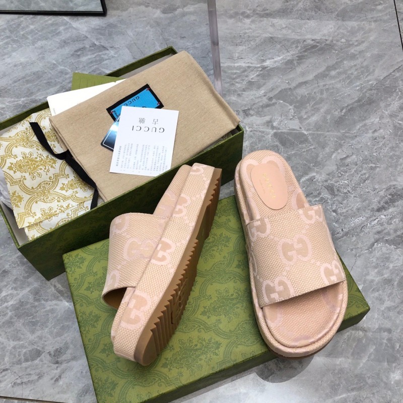 Gucci Shoes厚底拖鞋