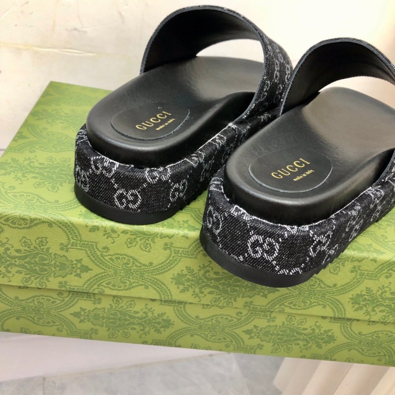 Gucci Shoes厚底拖鞋