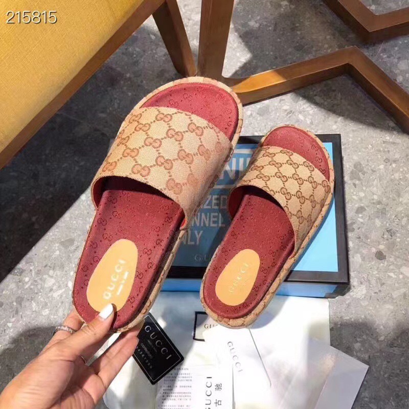 Gucci Shoes厚底拖鞋