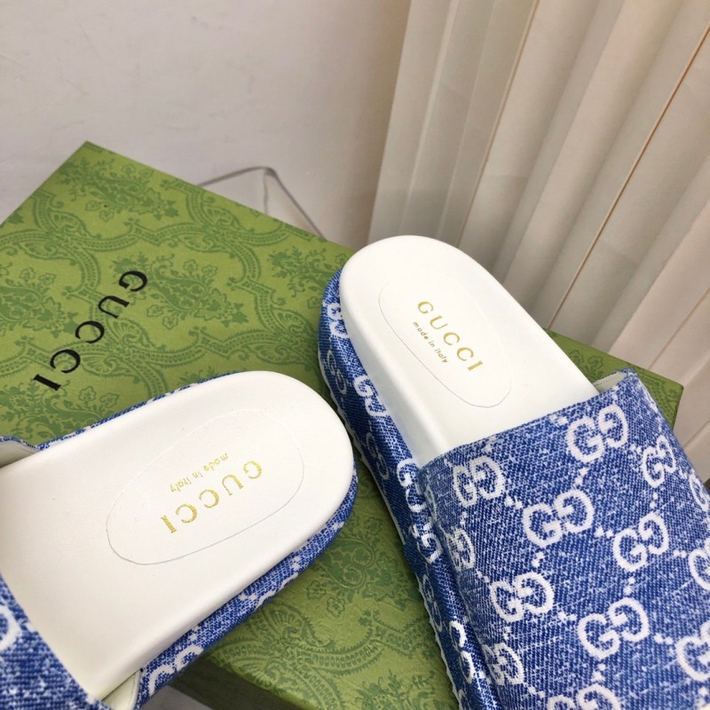 Gucci Shoes厚底拖鞋