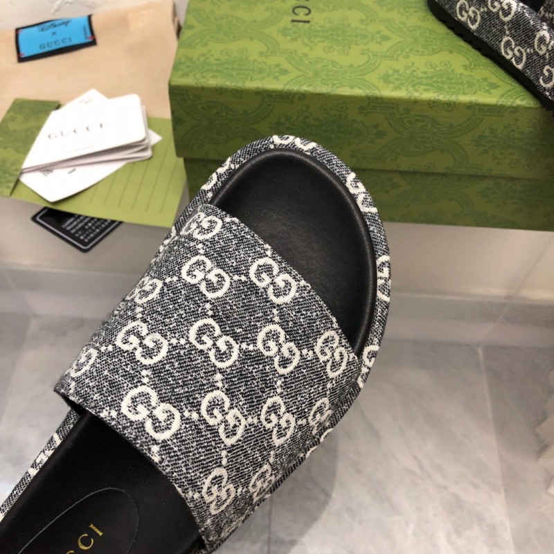 Gucci Shoes厚底拖鞋