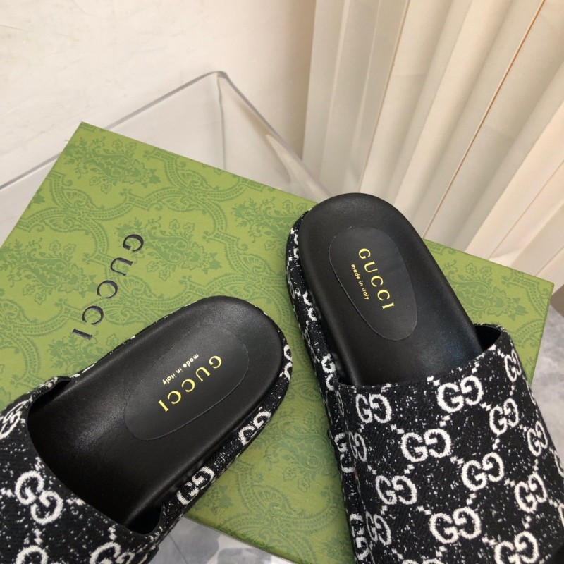 Gucci Shoes厚底拖鞋