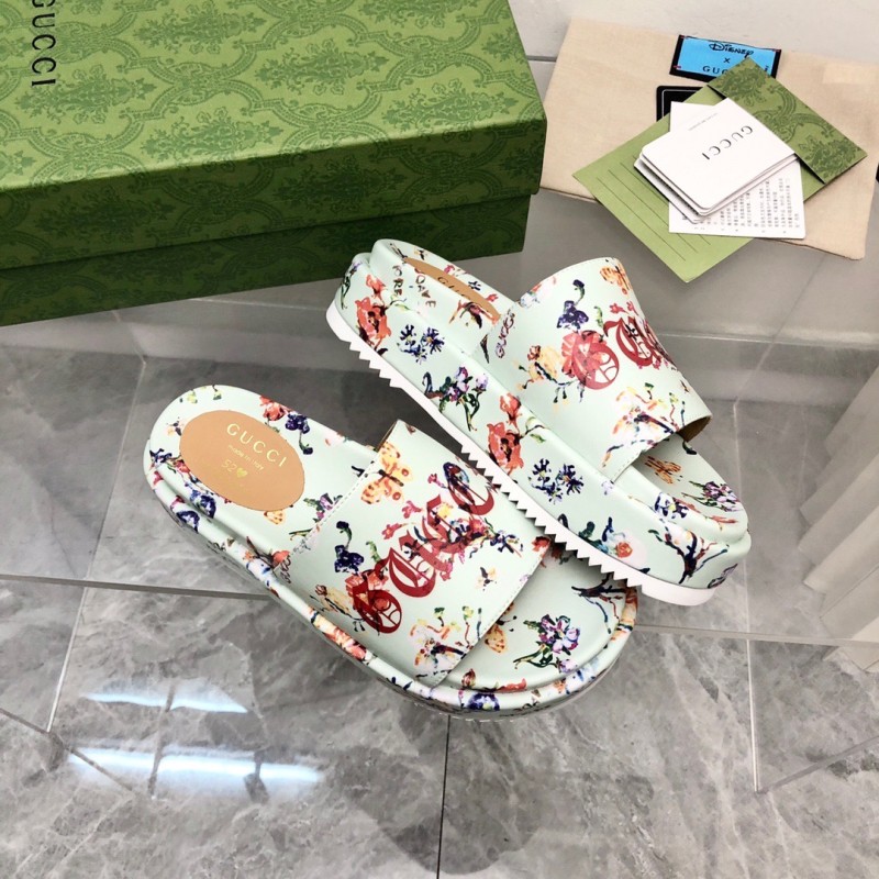 Gucci Shoes厚底拖鞋