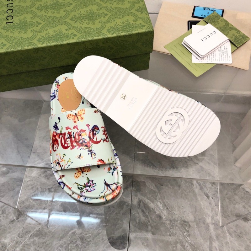 Gucci Shoes厚底拖鞋