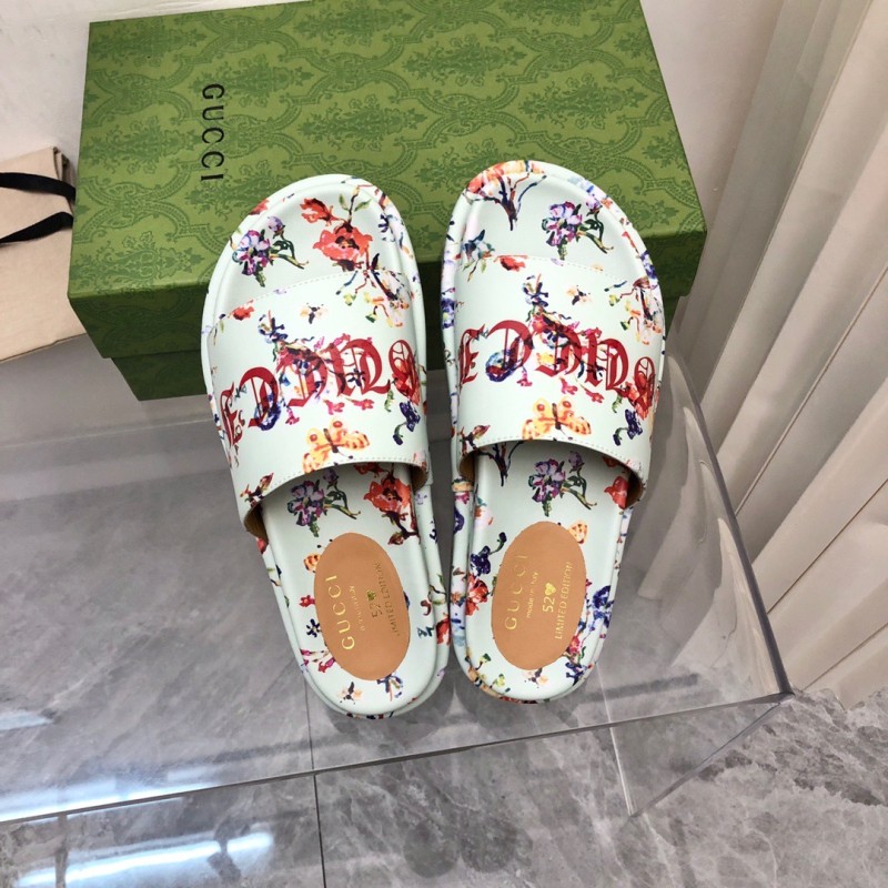 Gucci Shoes厚底拖鞋