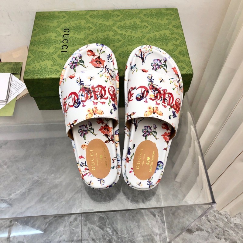 Gucci Shoes厚底拖鞋