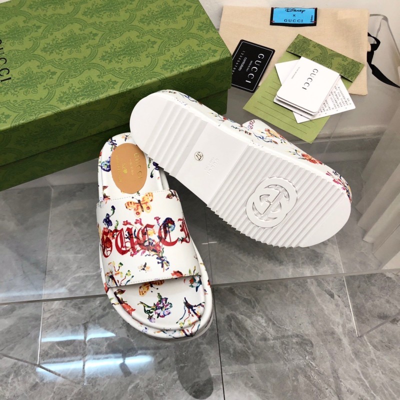 Gucci Shoes厚底拖鞋