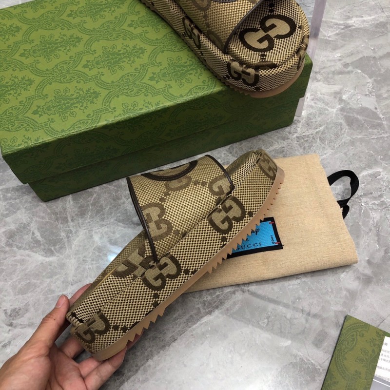 Gucci Shoes厚底拖鞋