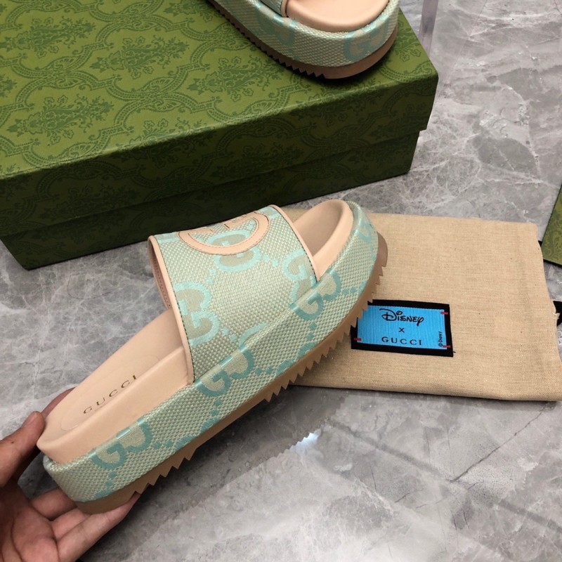 Gucci Shoes厚底拖鞋