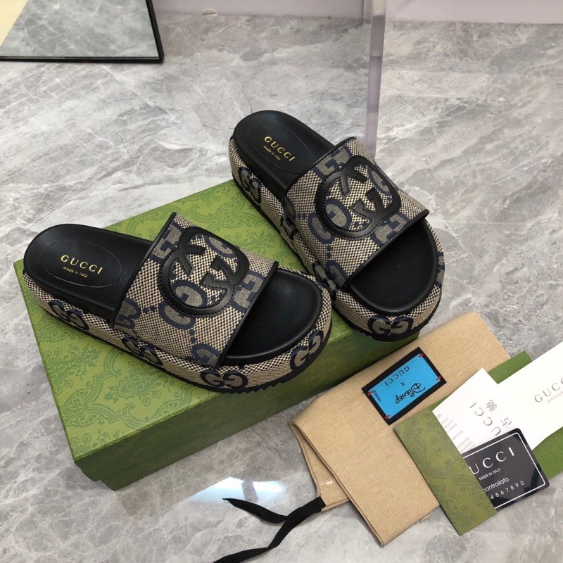 Gucci Shoes厚底拖鞋