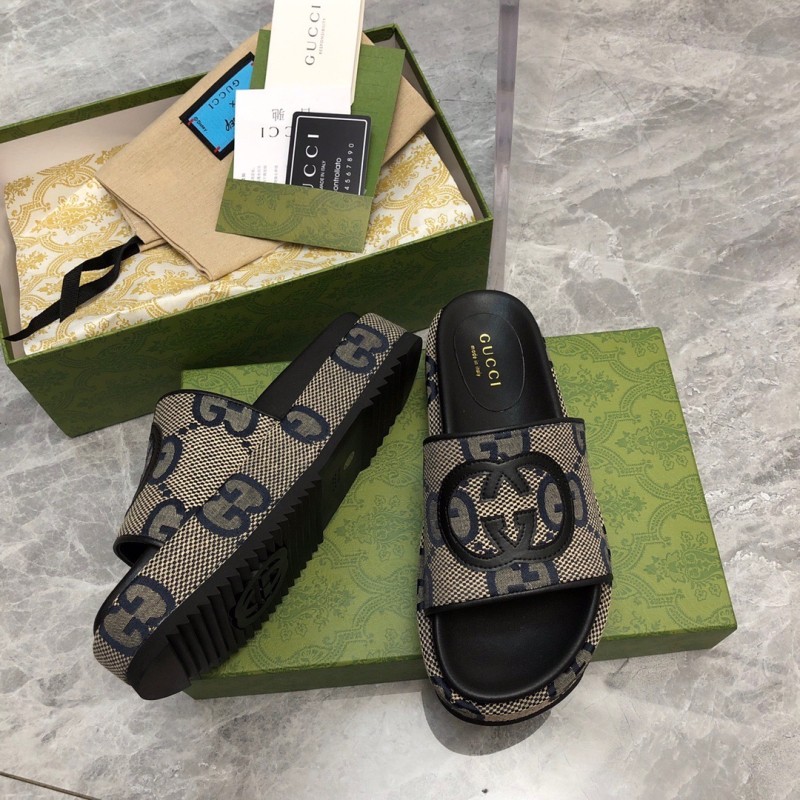 Gucci Shoes厚底拖鞋