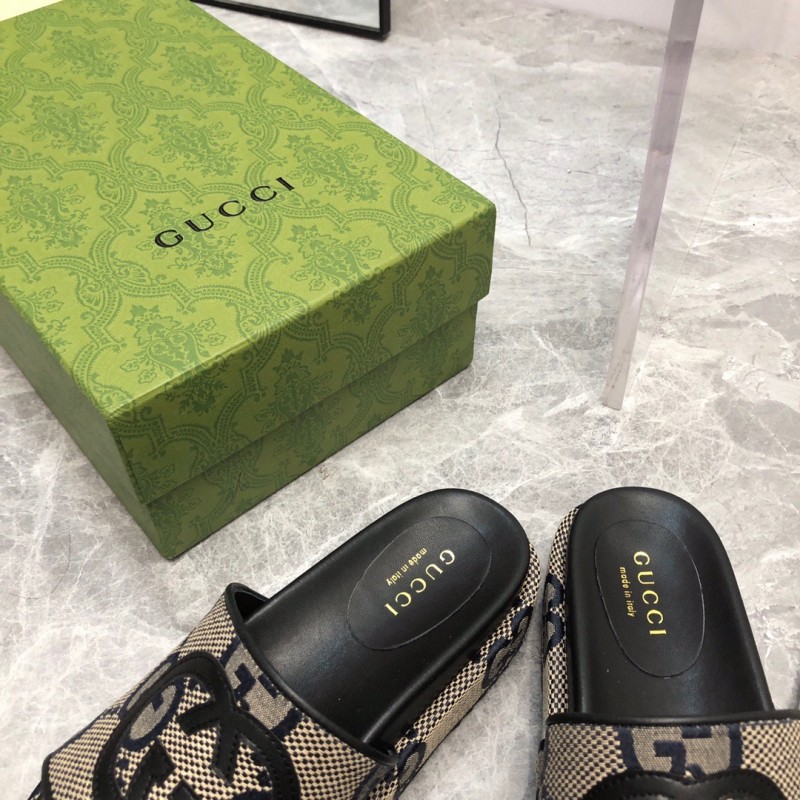 Gucci Shoes厚底拖鞋