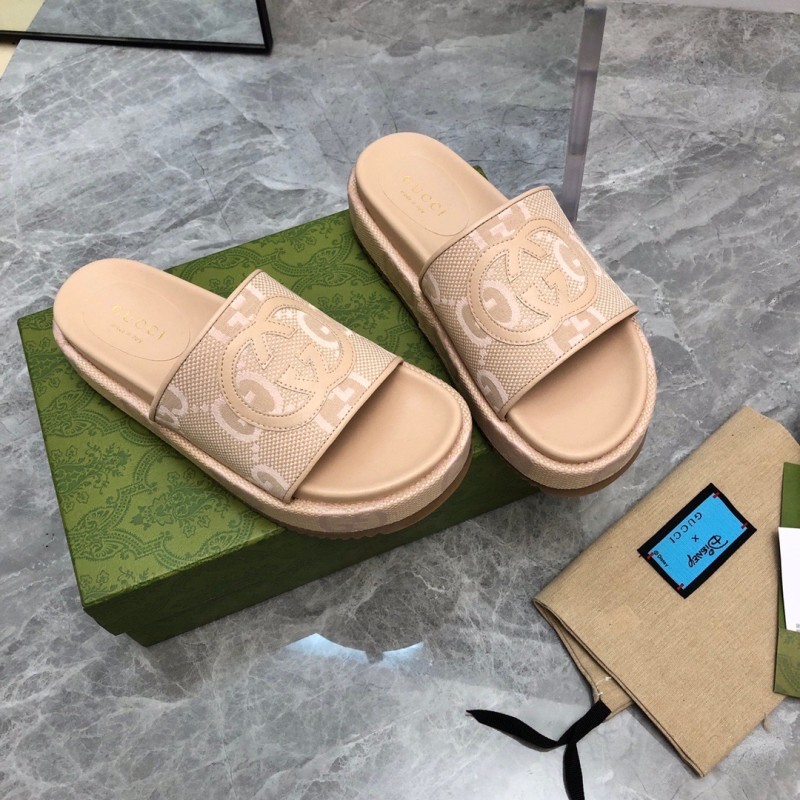 Gucci Shoes厚底拖鞋