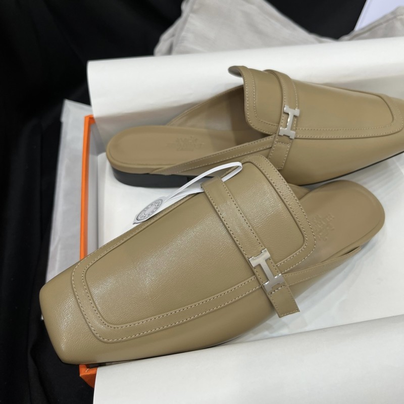 Hermes shoes 半拖