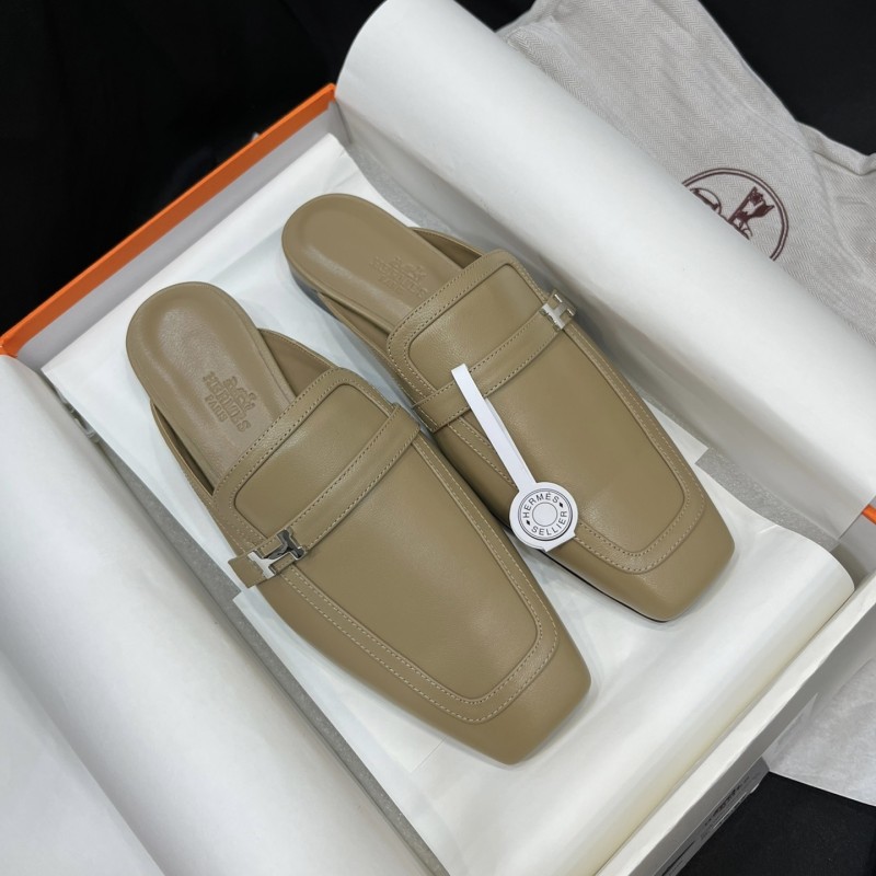 Hermes shoes 半拖