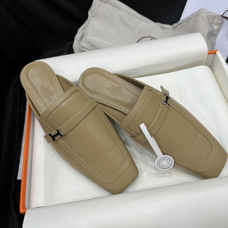 Hermes shoes 半拖