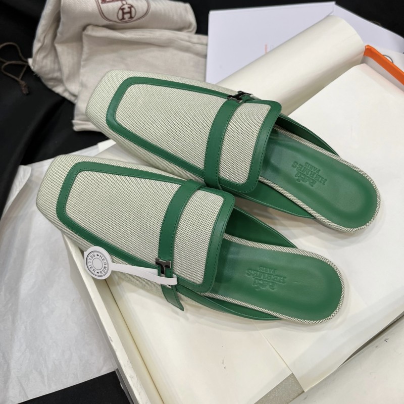 Hermes Shoes 半拖