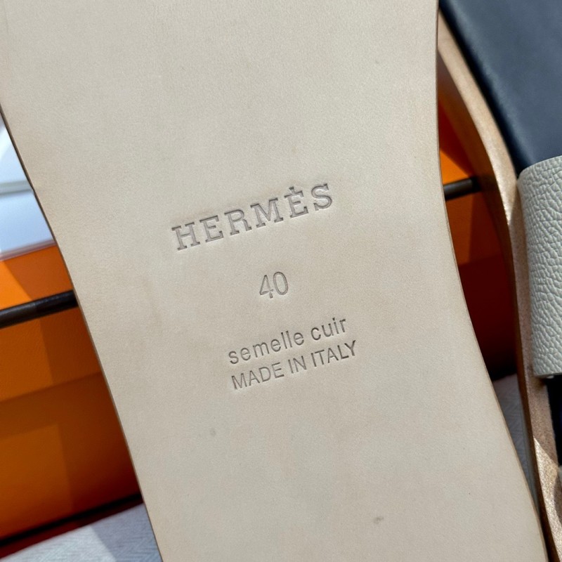 Hermes H Sandals