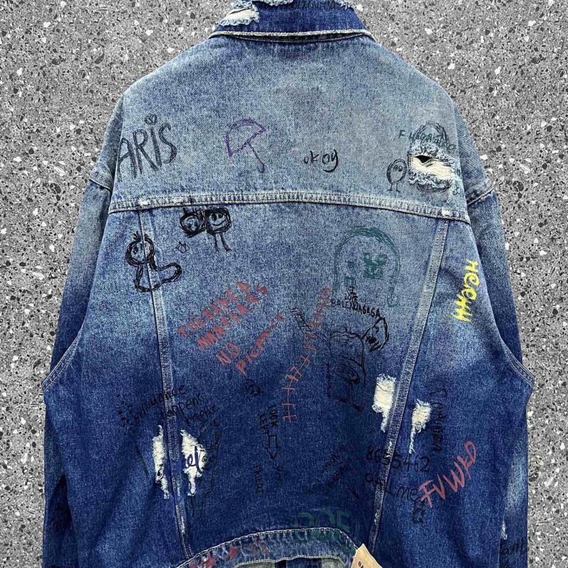 Balenciaga Unisex Denim Jacket