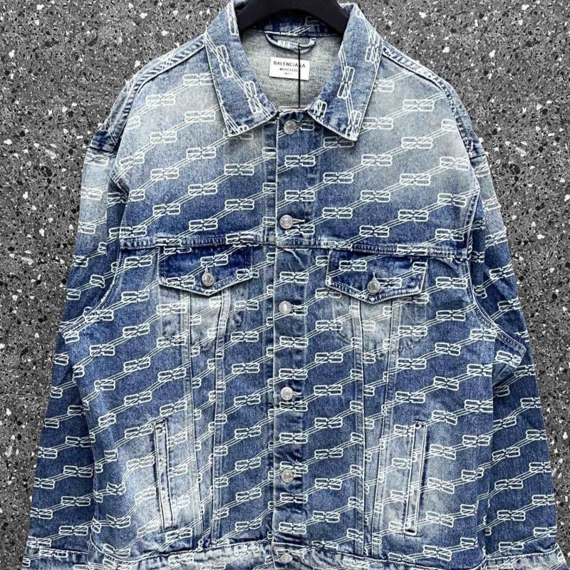 Balenciaga Unisex Denim Jacket 