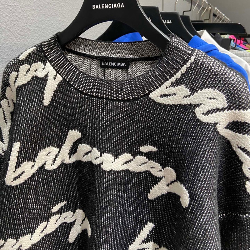 Balenciaga Unisex Long Sleeves Tee