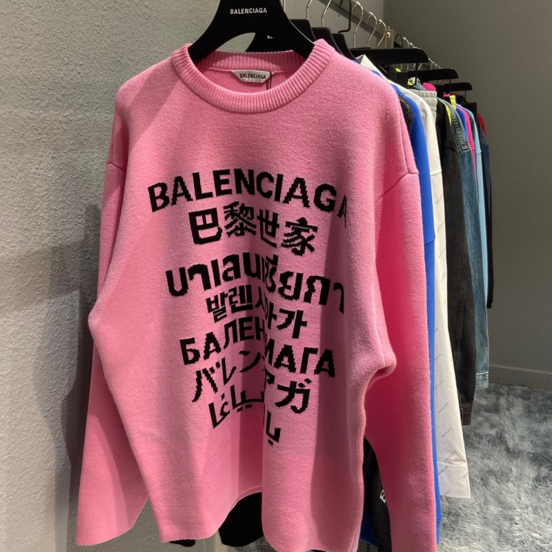 Balenciaga Unisex Long Sleeves Tee